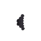 KAXI SCALLOPED MINI CLAW CLIP — 14 COLORS