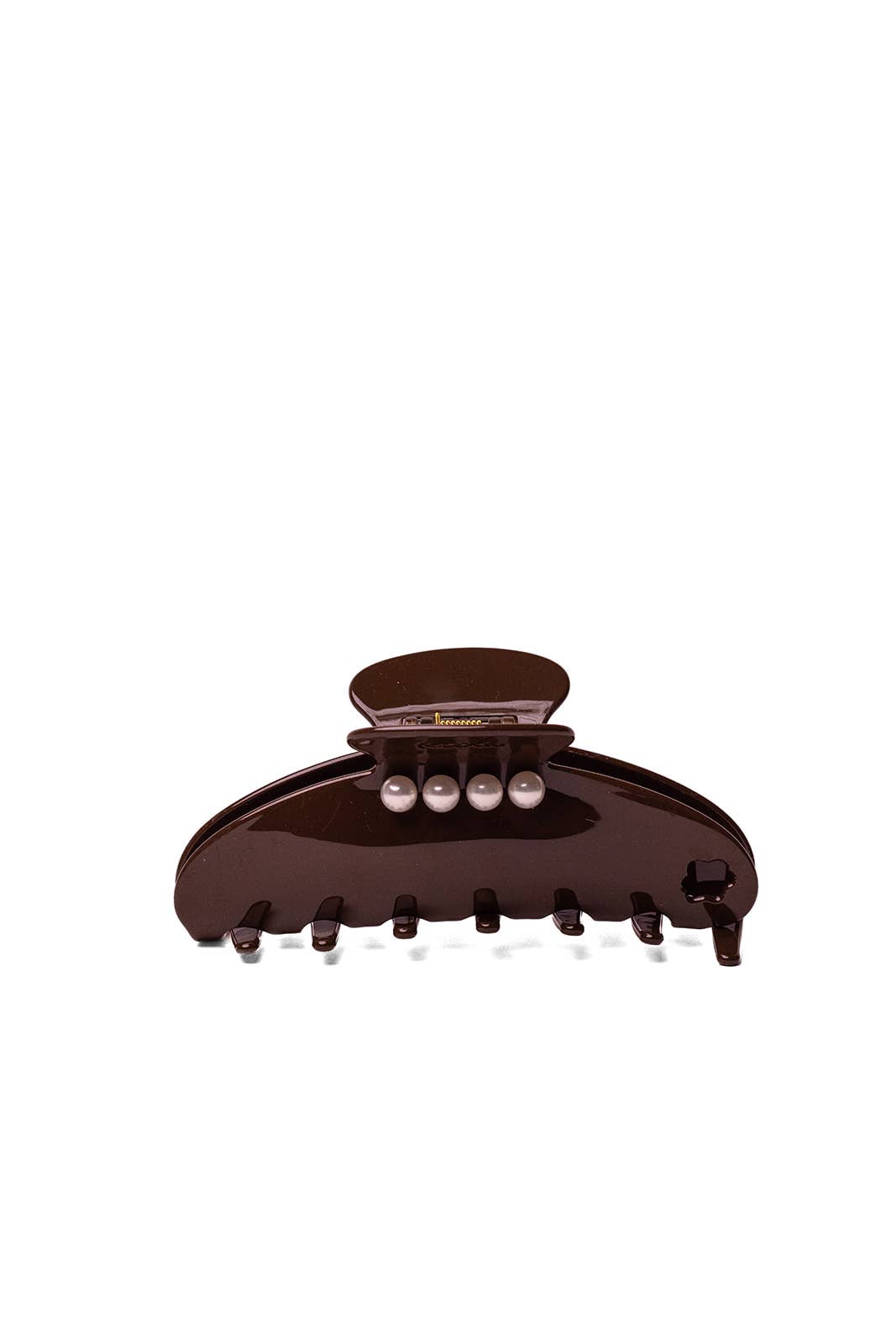 KAXI X WHITNEY LEAVITT HOUSE OF HER - BROWN CLAW WITH PEARLS