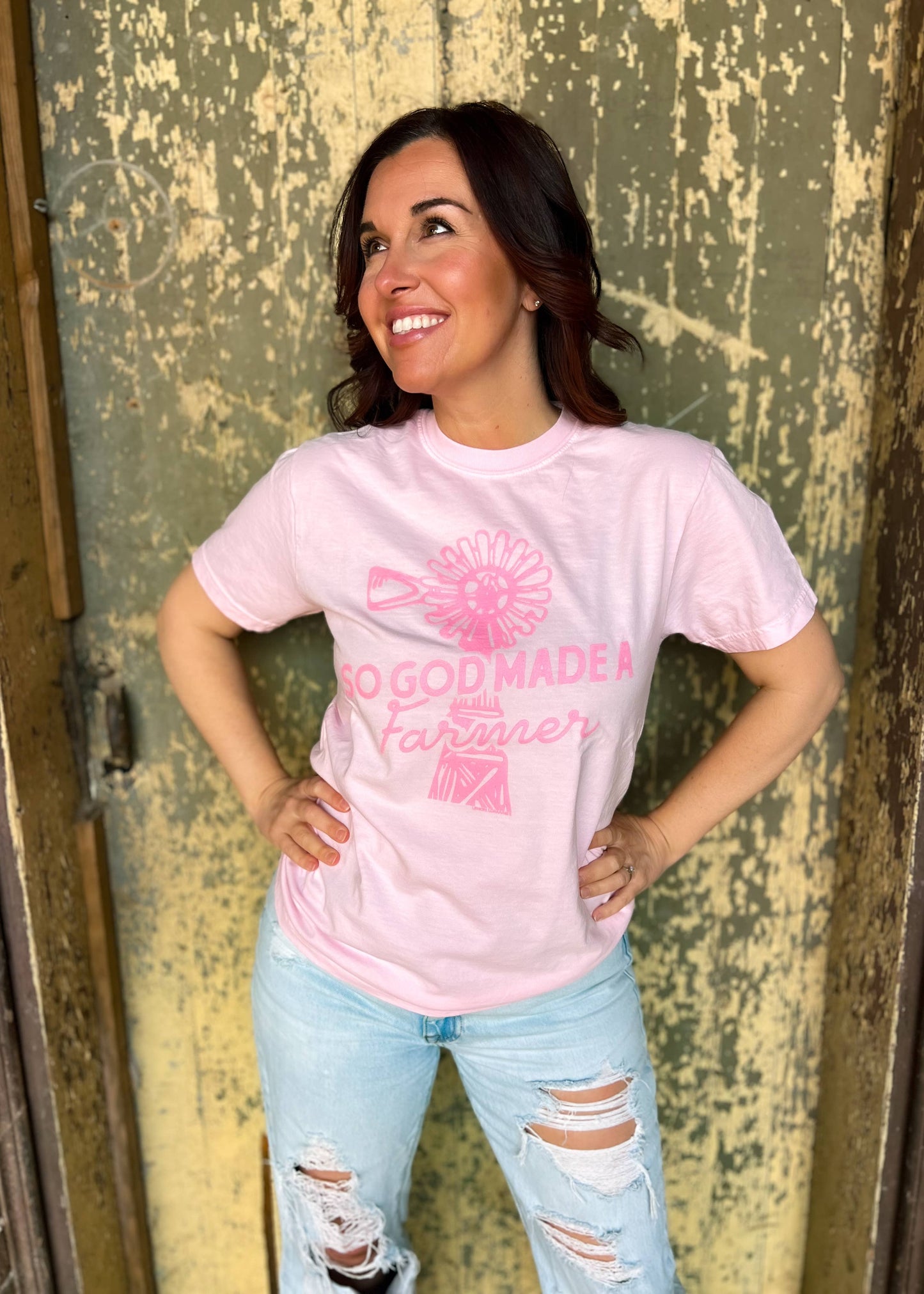 SO GOD MADE A FARMER -  Graphic Tee    