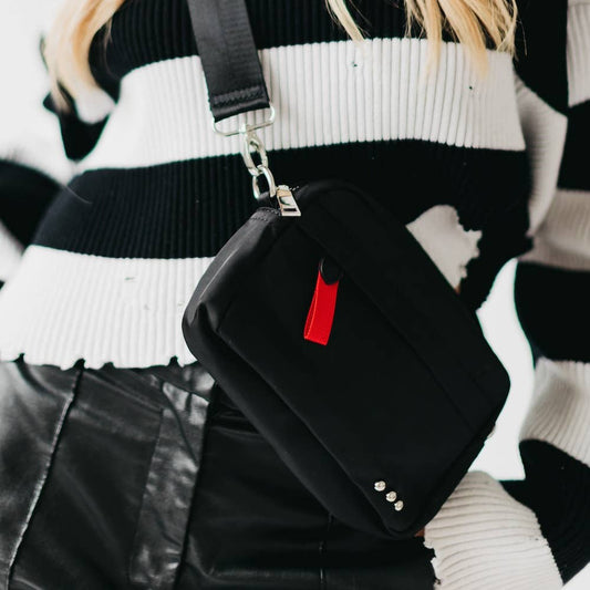 Nancy Nylon Camera Crossbody Bag