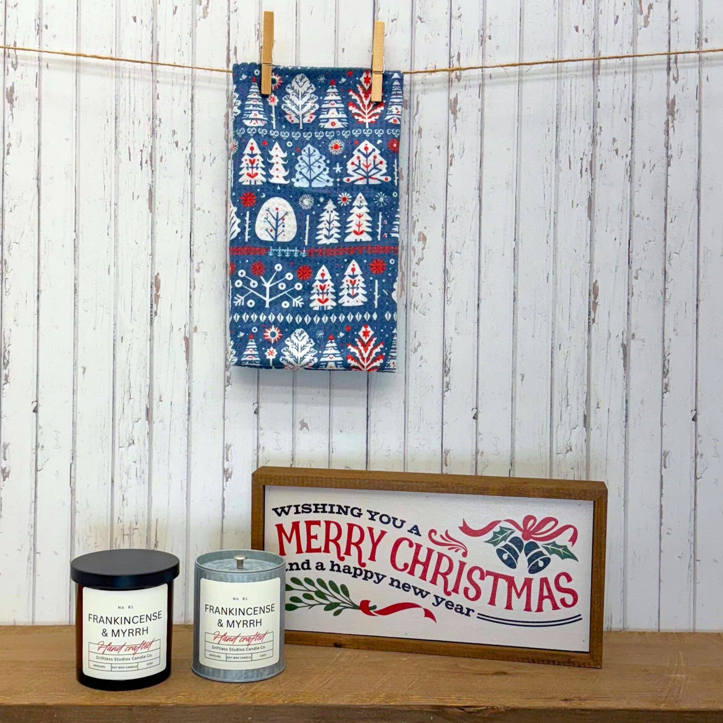 Frankincense & Myrrh Holiday Candle