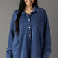 XXL Dk. Blue Super Soft Button Up