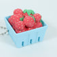 Strawberry Pint Click Fidget (Silent or Loud)