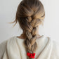 Nylon Bow Slick Back Hair Ties