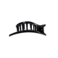 Jet Black | Medium | Flat Circle Hair Clip