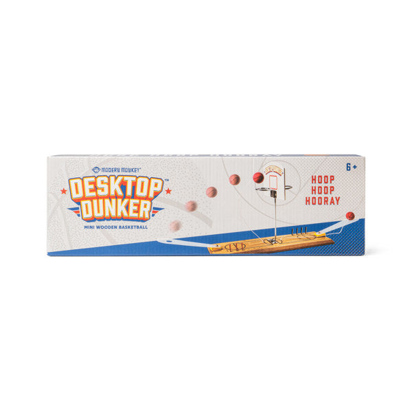 Desktop Dunker - Wooden Basketball Game