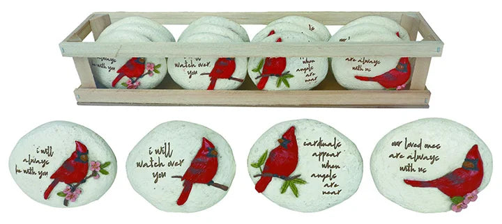 Cardinal Keepsake Stone