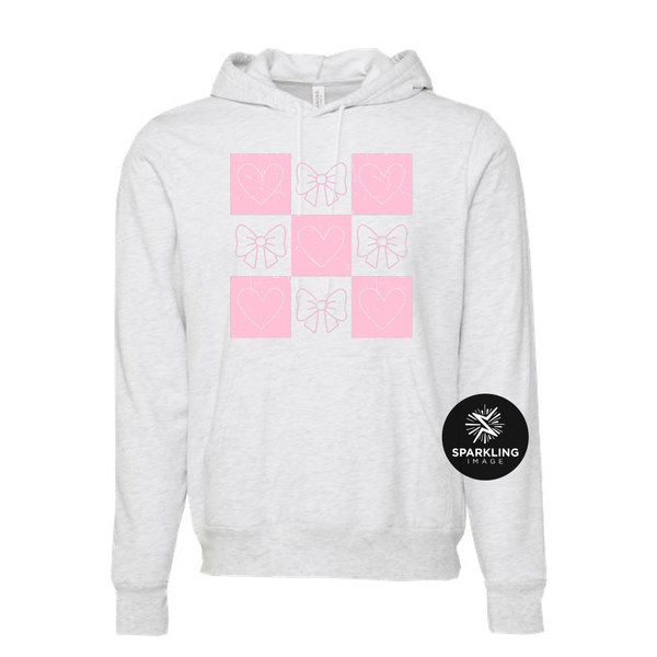 Hearts + Bows - Hoodie