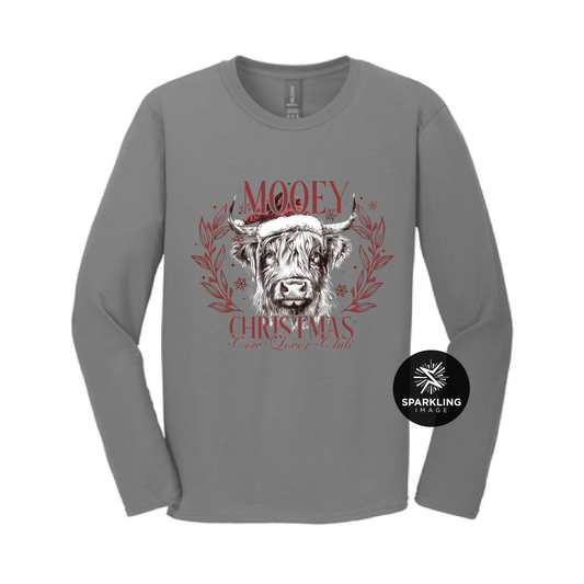 Mooey Christmas - Long Sleeve Tee