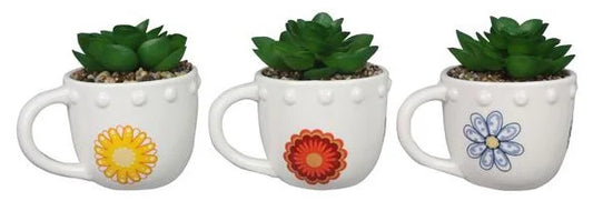 Teacup Succulent Planter