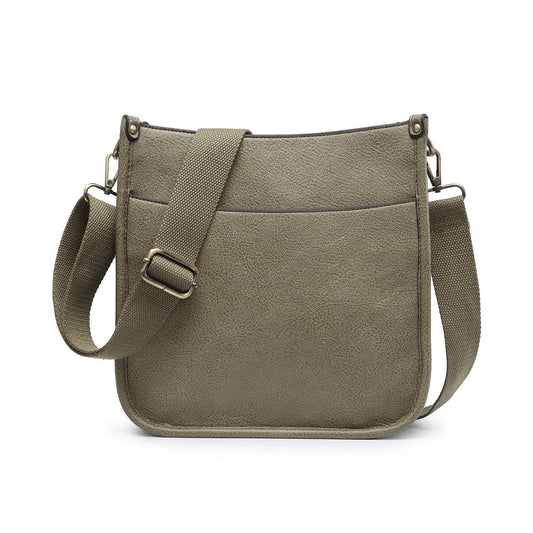 Olive Posie Crossbody w/ Removable Strap