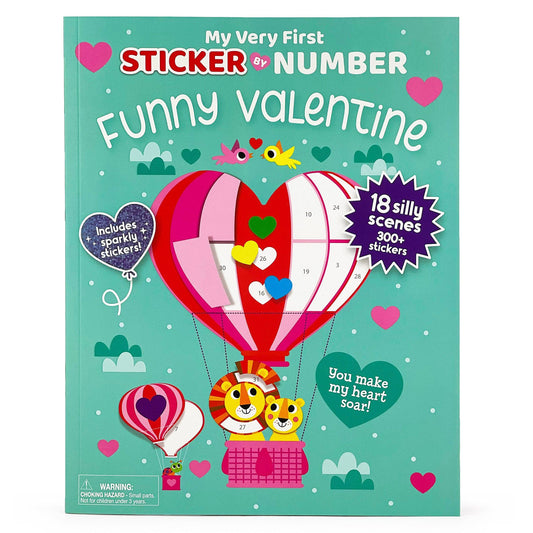 My First Sticker by Number Activity Book