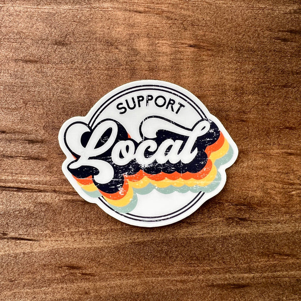 Support Local Sticker