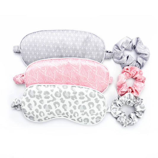 Silky Eye Mask & Scrunchie Set