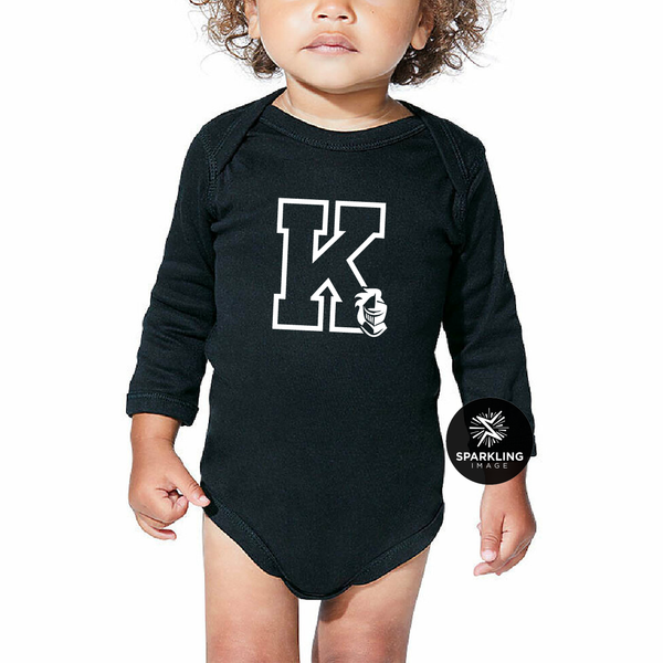 Black Knights "K" Onesie