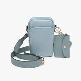 Nylon Parker Crossbody w/ Pouch