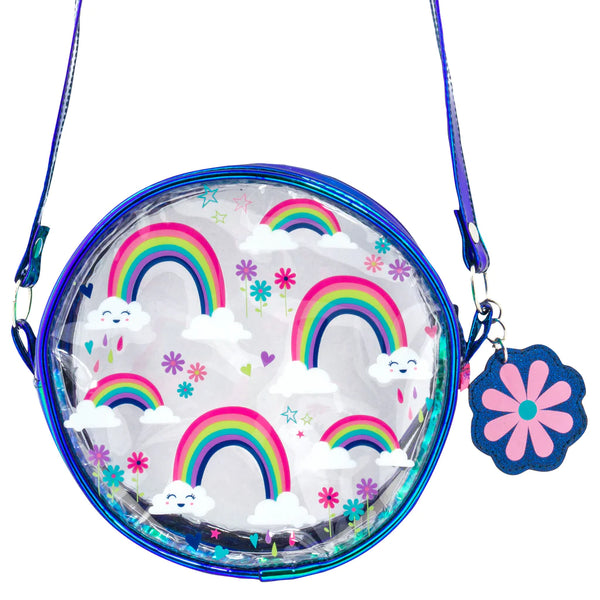 Girls Iridescent Rainbow Purse