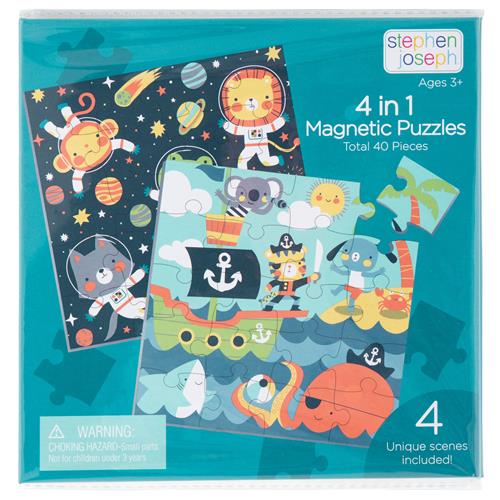 4 in 1 Magnetic Puzzle Book