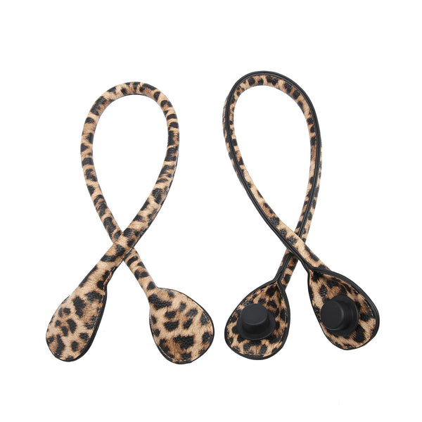 Cheetah Vegan Leather Straps for Versa Tote