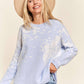 Paintdrop Sweater - Blue