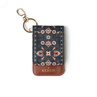 Bohemian ID Holder Keychain