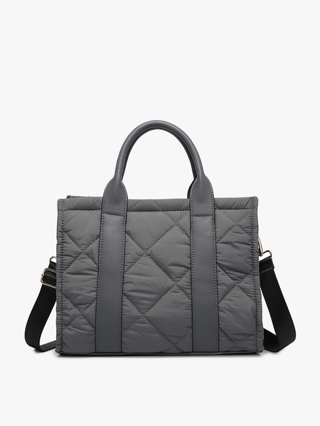 Clare Quilted Shoulder Bag