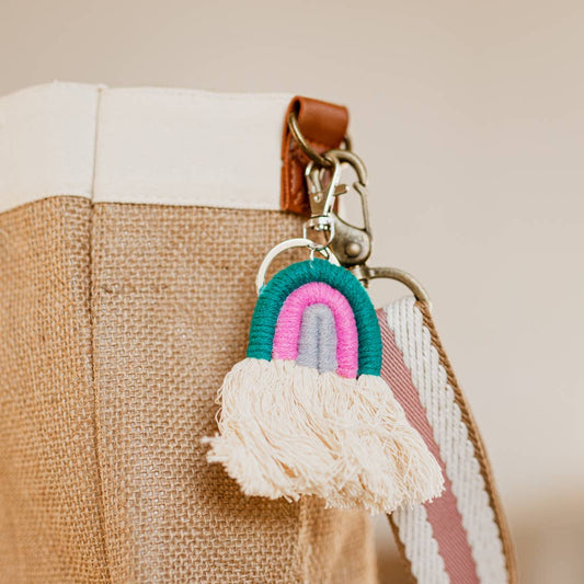Macrome Rainbow Keychain