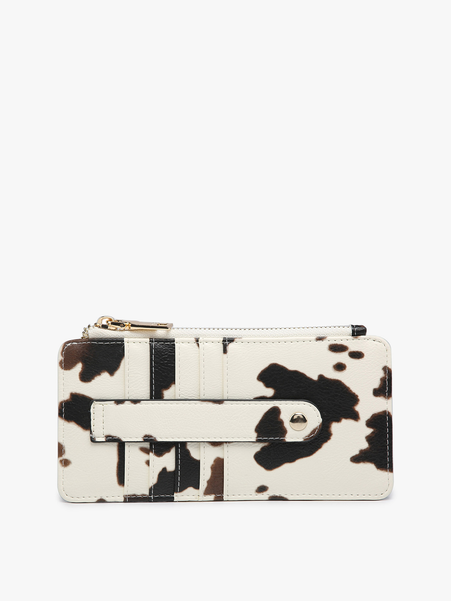 Cow Slim Card Holder Wallet