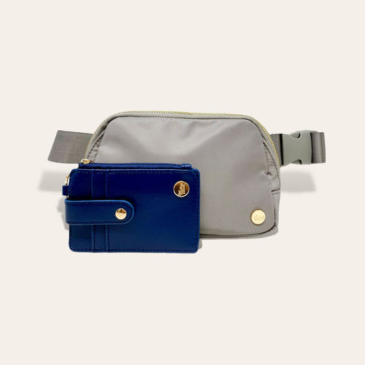All You Need Belt Bag + Wallet - Slate Grey