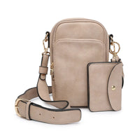 3 Compartment Crossbody w/ Pouch